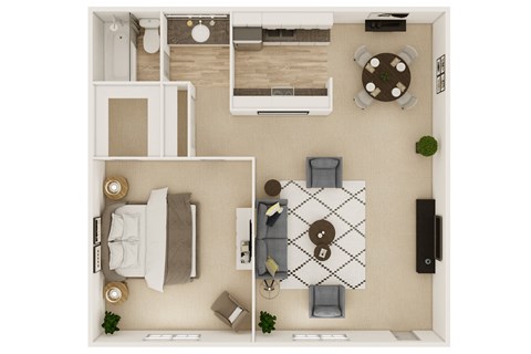 Sofi Los Gatos Creek one bedroom